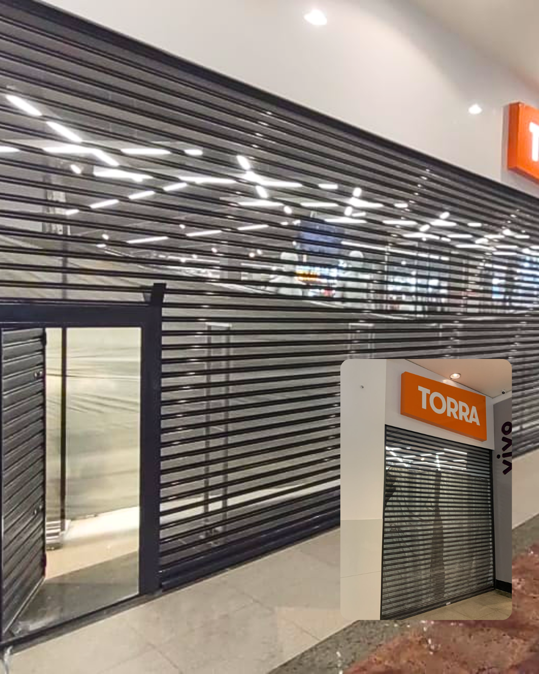 Porta de enrolar transvision